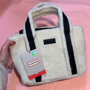 Hunter Sherpa Crossbody Mini Tote BRAND NEW